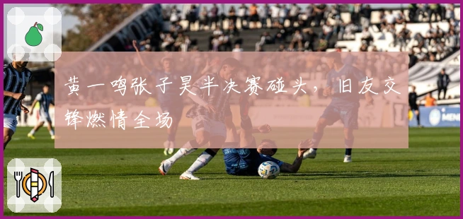 黄一鸣张子昊半决赛碰头，旧友交锋燃情全场